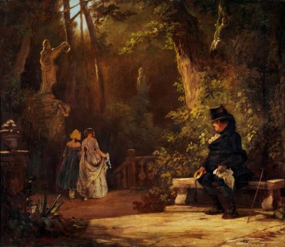 Der Witwer von Carl Spitzweg